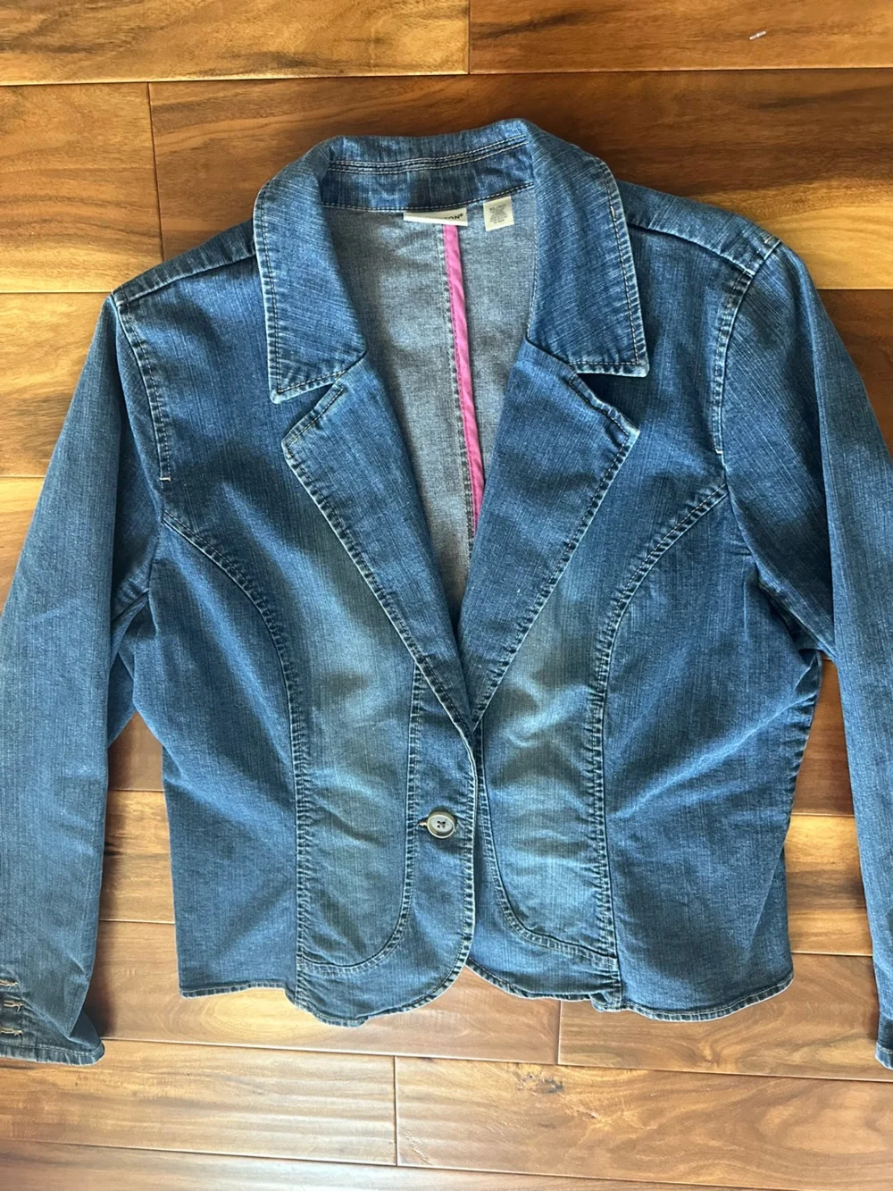 Covington Denim Blazer Jacket size XL